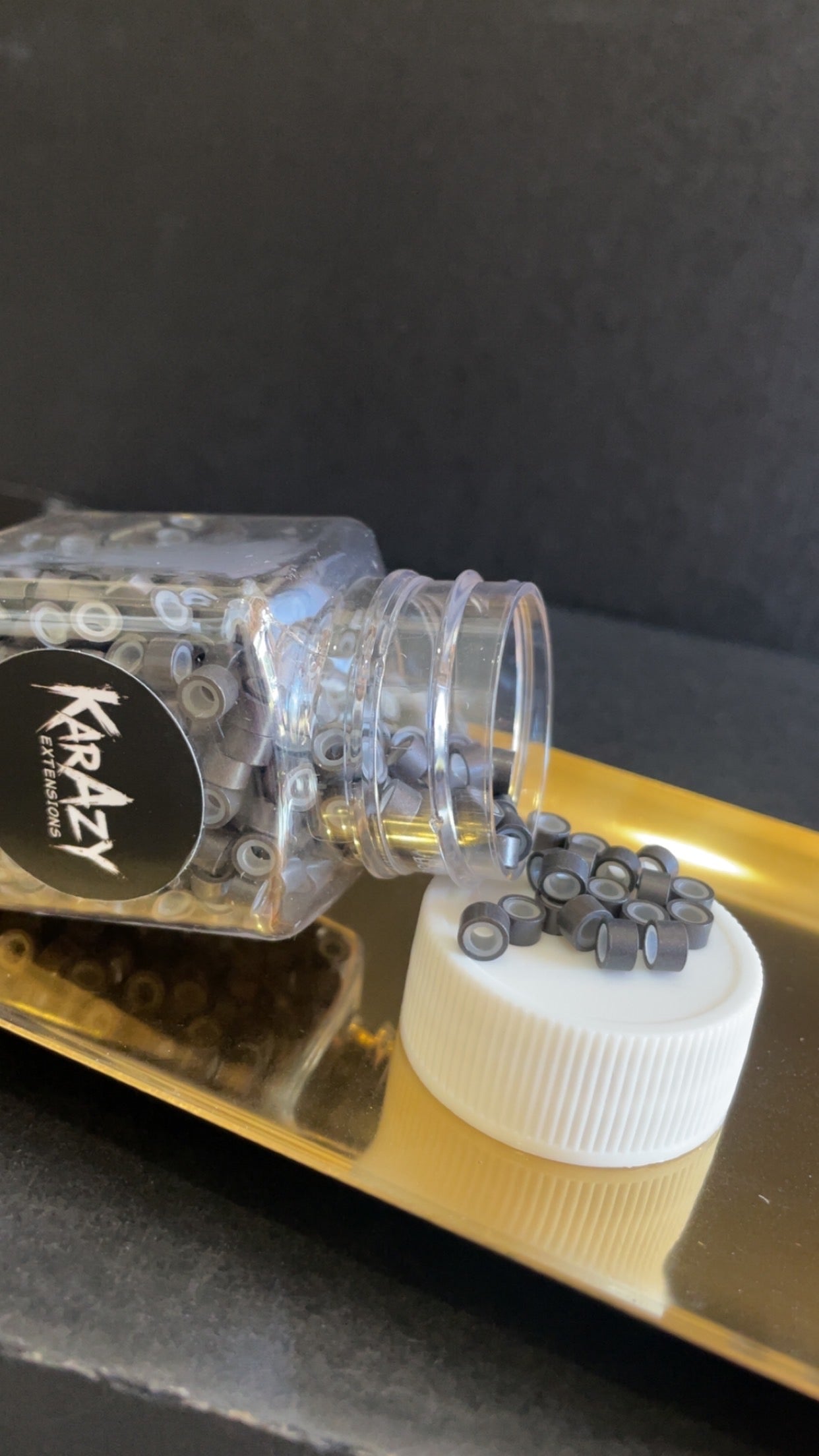 Silicone Beads – 1,000 Count per Bottle