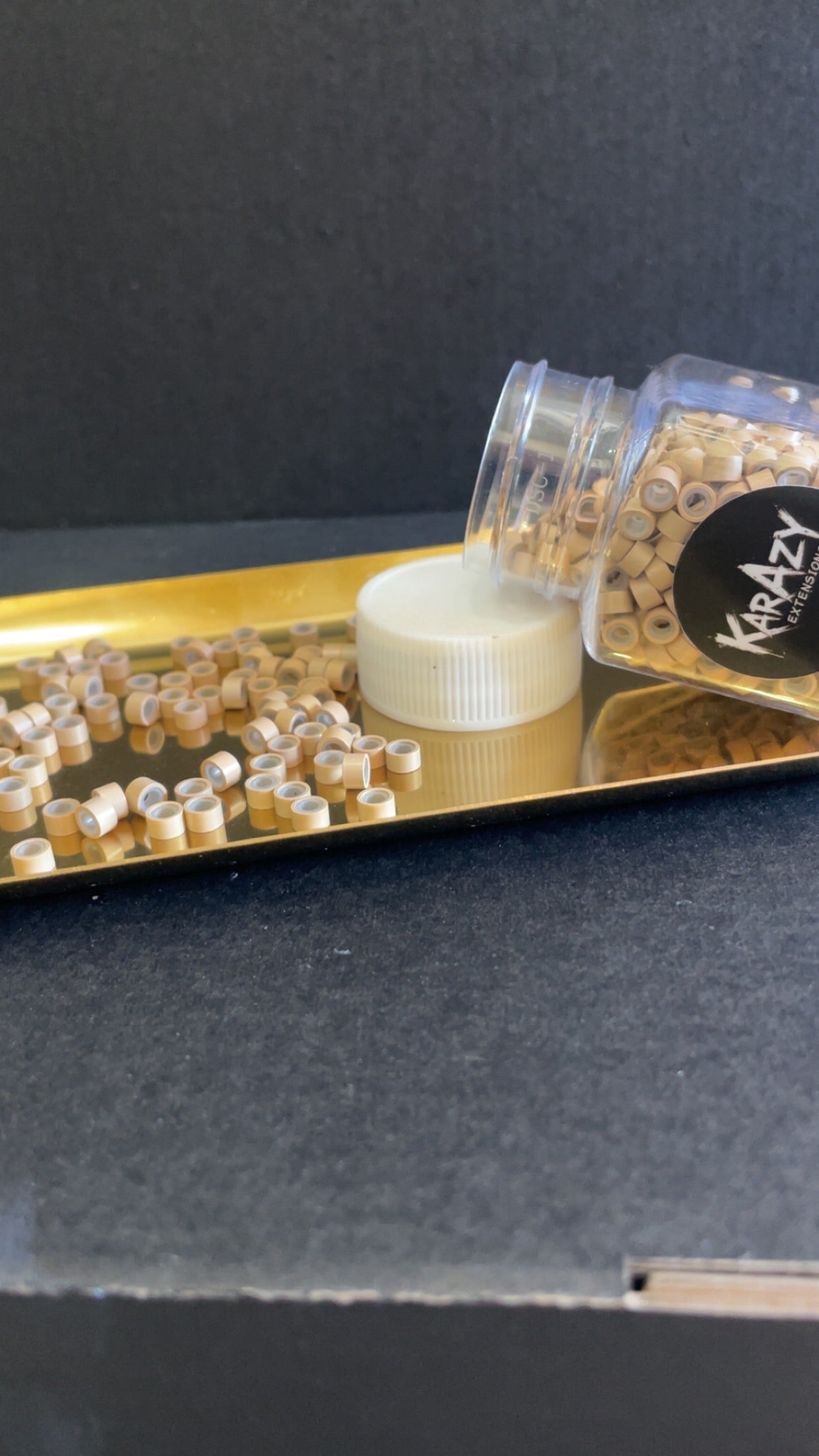 Silicone Beads – 1,000 Count per Bottle